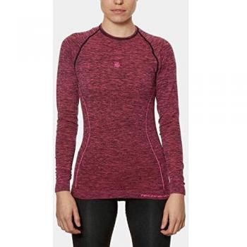 Women's Black & Magenta Boreal Long Sleeve Shirt – Size L