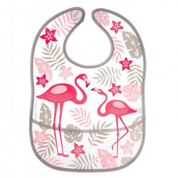 Babero con Bolsillo Jungle Coral Canpol