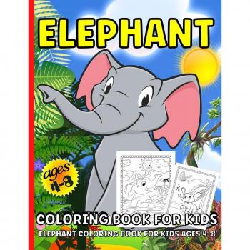 Elephant Coloring Book