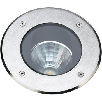 Silberner LED Bodeneinbaustrahler 12W 900lm