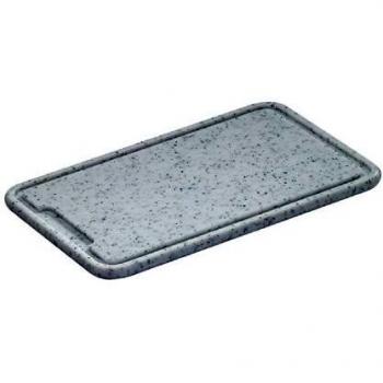 Zassenhaus Tagliere Light Grey 36x23x1,5 cm – Plastica