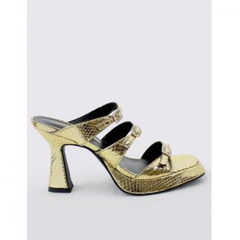 Sandalia Tacón Noa Harmon 9207 Oro 36 Mujer