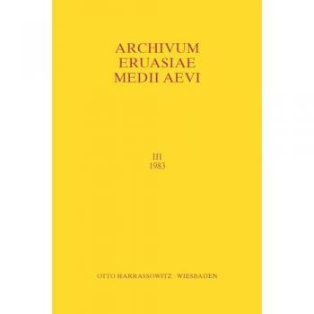 Archivum Eurasiae Medii Aevi III 1983