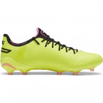 Puma King Ultimate FG/AG Electric Lime/Black/Poison Pink da Uomo