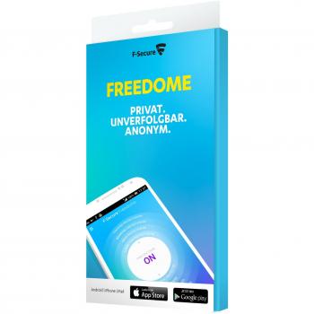 Mobil‑VPN F‑Secure Freedome – 1 Jahr, 3 Smartphones