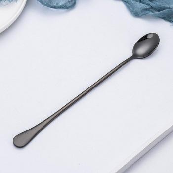 9-Inch Long Handle Stainless Steel Cocktail Stirring Spoon