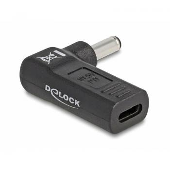 DeLock Adapter USB-C zu Dell 4.5 x 3.0 mm 90° gewinkelt