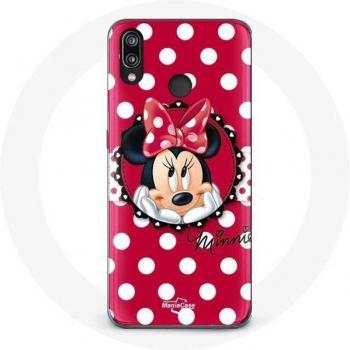 Huawei P20 Lite Case with Red Minnie Mouse Design