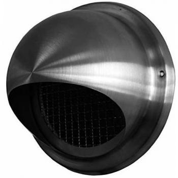 Prise d'air neuf inox ronde 125mm Unelvent 870253