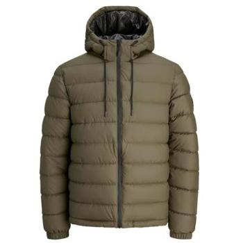 Jack & Jones Men's Grape Leaf Detail Pointed Padded Coat