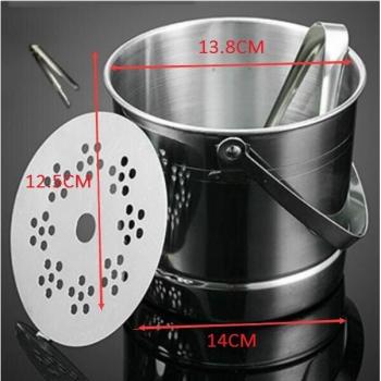 Champagne Punch Bucket in Silver Finish