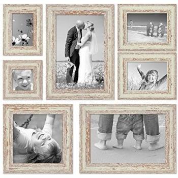 Colección de Marcos Vintage con Cristal: 10x10 a 20x30 cm