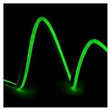 Manguera LED Neon Flex 220V 6x12mm SMD2835 120/M 40.000H Verde