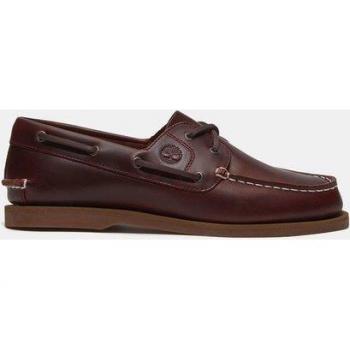 Chaussures Bateau Timberland Classic Boat Bordeaux Femme