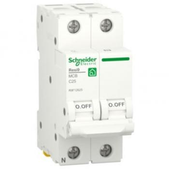 Interruptor automático Schneider RESI9 1P+N 25A