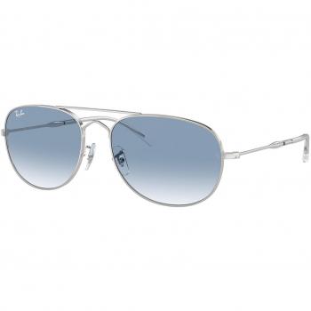 Ray-Ban RB3735 Bain Bridge 003/3F Silberne Sonnenbrille für Herren 60mm