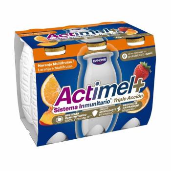 Set de Yogur Líquido Multifrutas con Naranja 6 unidades de 100 g