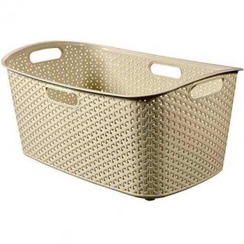 Cestino per Mancanza Curver My Style Crema 47l 1 Camera 223 393