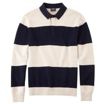 OLYMP Level Five Strickpullover mit Polokragen Modell 'Rugby', Größe XL