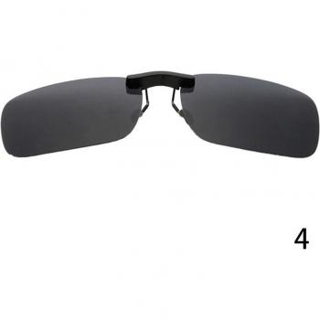 Gafas de Sol con Clip para Conducir, Lentes UV400 Polarizadas