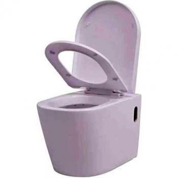Wall Hung Toilet Ceramic White vidaXL