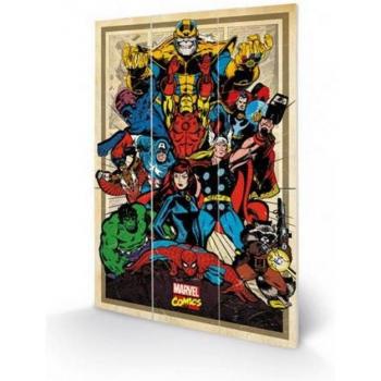 Marvel Comics Wandgestaltung