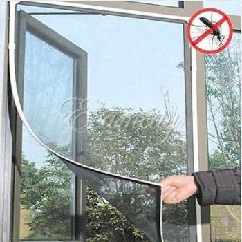 DIY Magic White Screen Door Curtain
