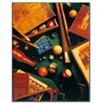 Billiard Bois Multicolore Harrison 55×70 cm – Modèle EC20427
