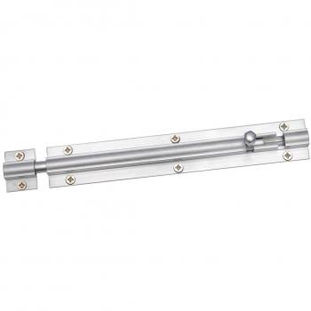 Industrial Brass Barrel Bolt – 20.32 cm H x 3.18 cm W