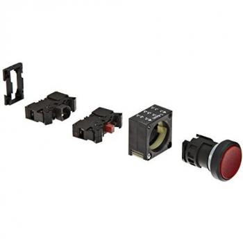 Botone Luminoso Piatto 22 mm – Portalampada Rossa, Siemens 3SB32070AA21