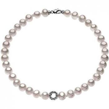 Comete Bracciale Oro 18Kt con Perle e Diamanti BRQ128