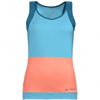 Débardeur Cyclisme Femme VAUDE Advanced SL Tricot IV, Crystal Blue, 2XL