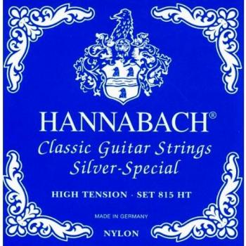 HANNABACH 815 Set Classical Guitar Strings x 6 Set HT-Blue