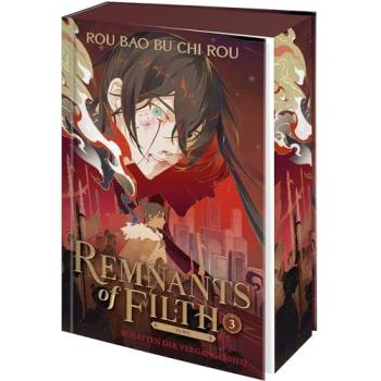 Remnants of Filth. Buch 3: Schatten der Vergangenheit | Band 3 der Boys Love Fantasy aus China | Limitierter Farbschnitt und exklusive Charakterkarte in der Erstauflage (Yuwu, Band 3)