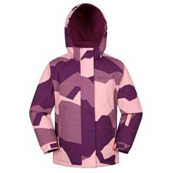 Kids Pink Snowdrop Ski Jacket – Mountain Warehouse (9‑10y)