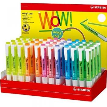 STABILO swing cool Textmarker Sortiment, 48 Stück
