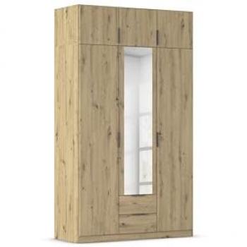 Rauch Kleiderschrank „Drehtürenschrank Schrank Garderobe Ankleide LAGOA“ mit geräumigen Schubladen – BASIC