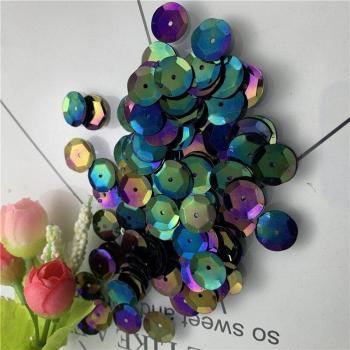 500pcs 13mm Glitter Round PVC Sequins for Clothing Decoration