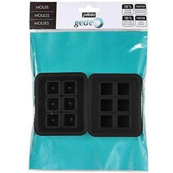 Set di 2 stampi per cubi in silicone con colori assortiti Gédéo