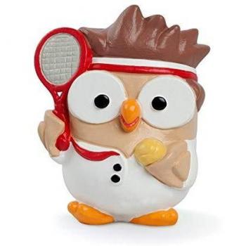 Statuetta Tennis Goofi ML18SP/2TE Ceramica Multicolore 8x10cm