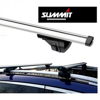 Toyota RAV‑4 Summit 2000‑2012 Rooftop Rack (Aluminium, Locking Aero Bars, Cross Rails)