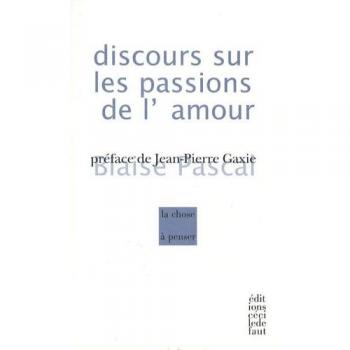 Discours sur les passions de l'amour