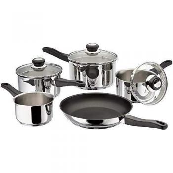 Judge J3C1A 5 Pc Draining Saucepan Set