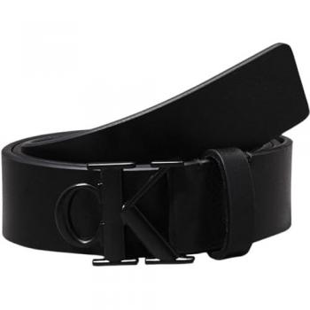 Calvin Klein Jeans 35mm Round Mono Belt Black 115 cm