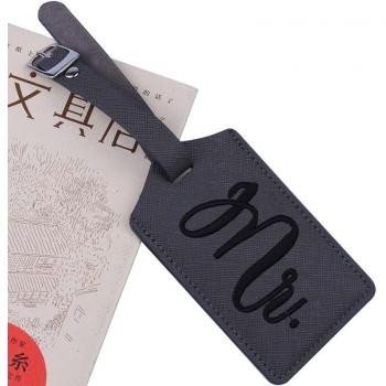 Honeymoon Suitcase Name Tags