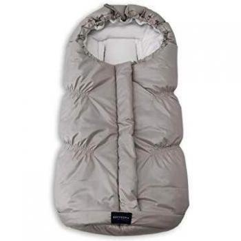 Sacco Portabile Neonato con Cappuccio Igloo Mini Light Grey