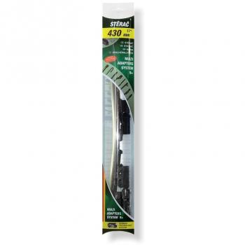 FLEXI Mocio Piatto 430 mm con Spazzole Tergicristalli Compass