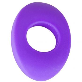 Stimulation Ring aus Silikon – Evolved Vibrator Enhancer, Lila, Mittel