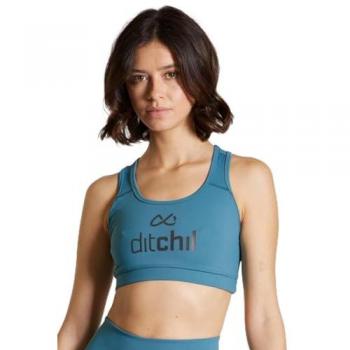 Ditchil Bra Deportivo Azul L Mujer