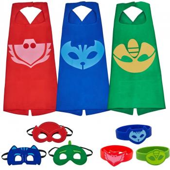 Set di costumi PJ Masks Catboy con cape e braccialetto